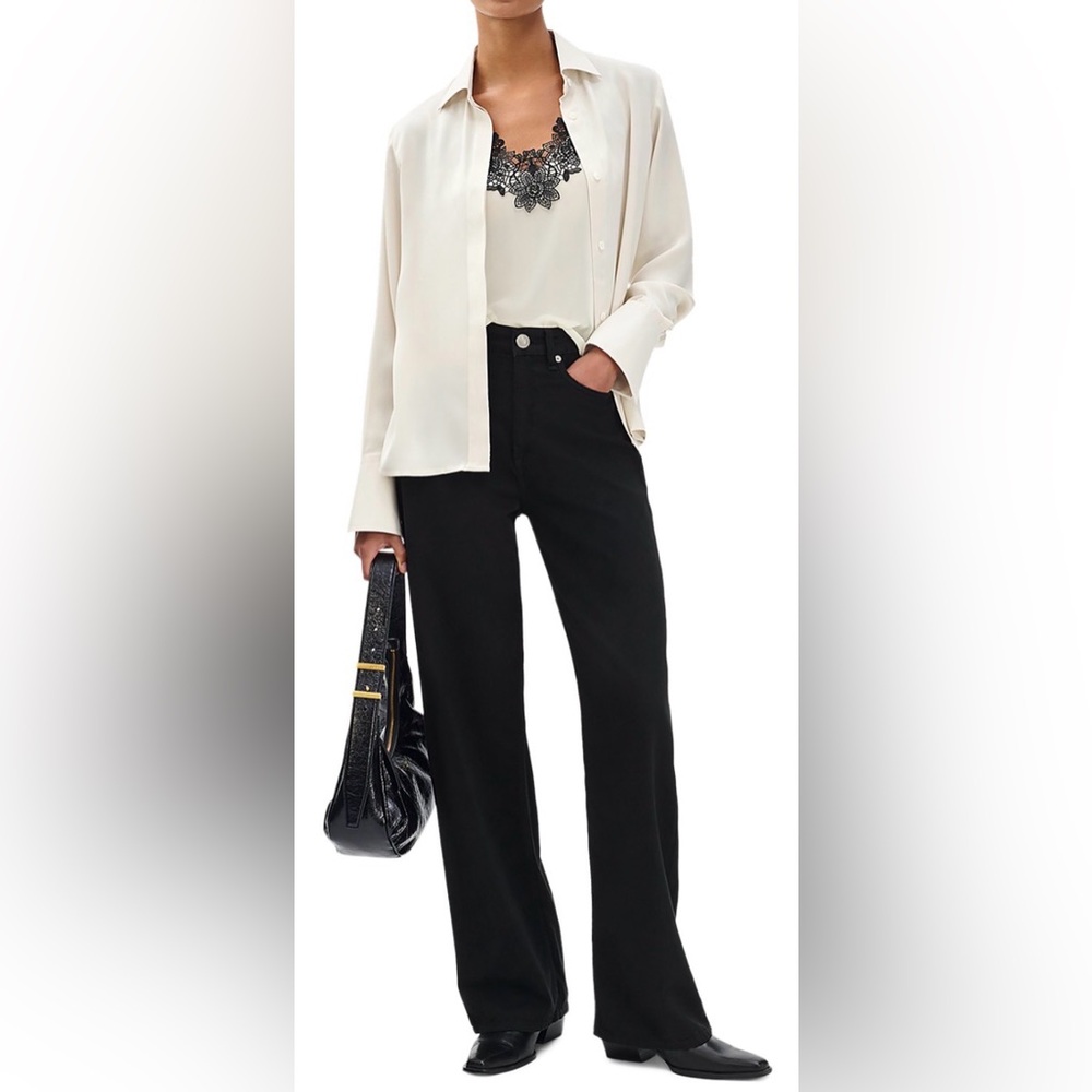 Rag & Bone Ivory Venus Blouse in Ivory - Picture 2 of 9